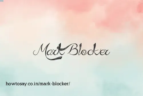 Mark Blocker