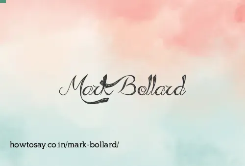 Mark Bollard