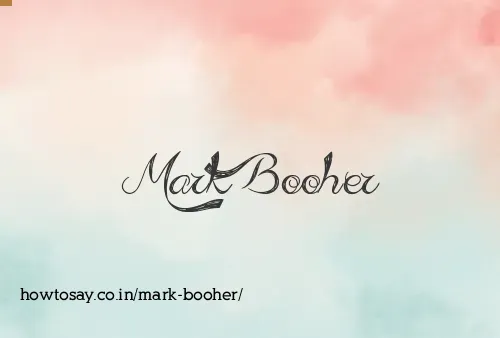 Mark Booher