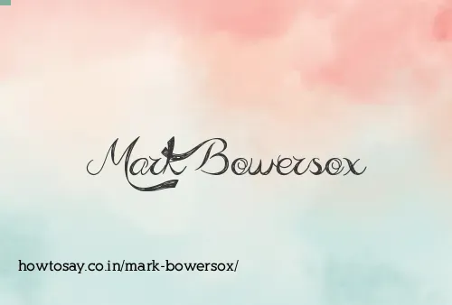 Mark Bowersox