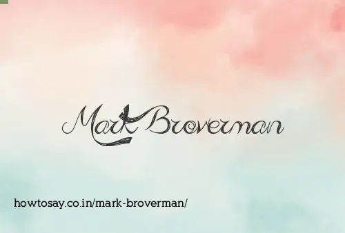 Mark Broverman