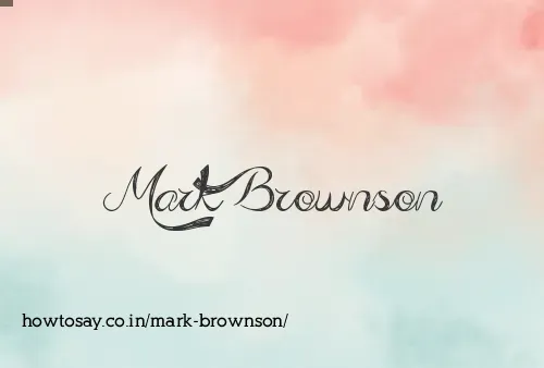 Mark Brownson