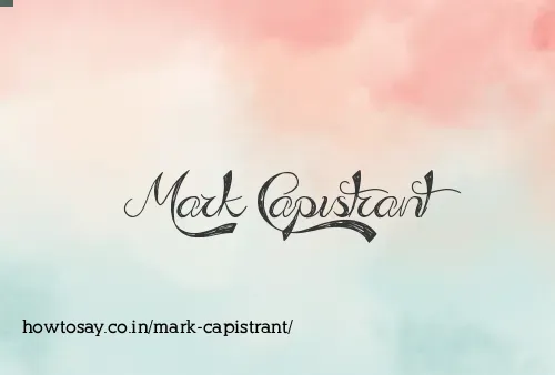 Mark Capistrant