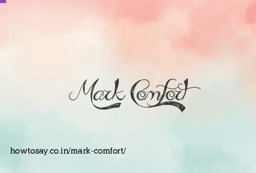 Mark Comfort