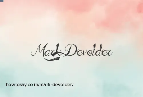 Mark Devolder