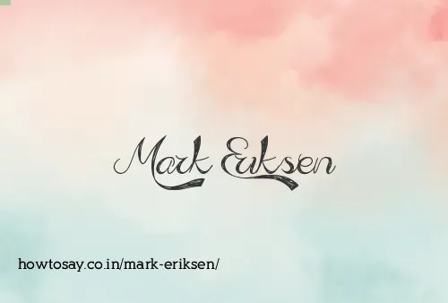 Mark Eriksen