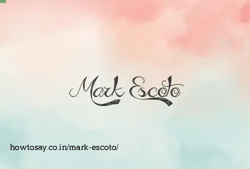 Mark Escoto