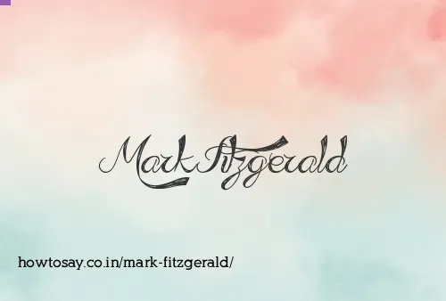 Mark Fitzgerald