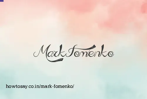 Mark Fomenko