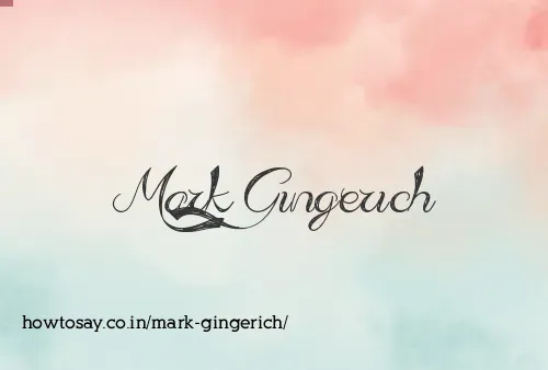 Mark Gingerich