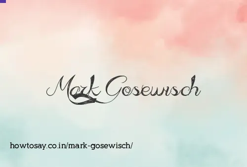 Mark Gosewisch