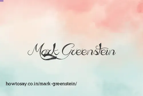 Mark Greenstein