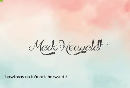 Mark Herwaldt