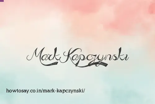 Mark Kapczynski