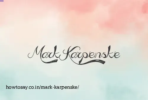 Mark Karpenske