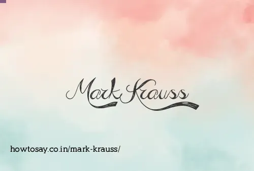 Mark Krauss