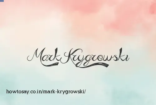 Mark Krygrowski