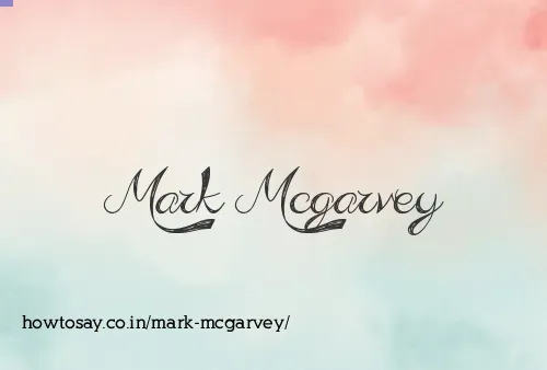 Mark Mcgarvey