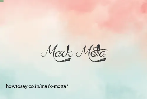 Mark Motta