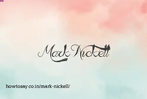 Mark Nickell
