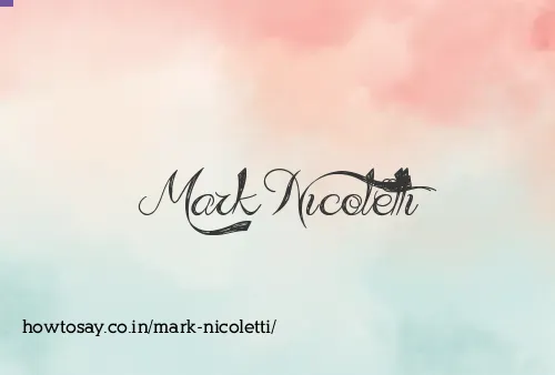 Mark Nicoletti