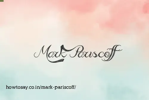 Mark Pariscoff