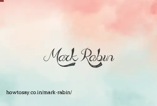 Mark Rabin