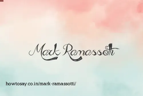 Mark Ramassotti
