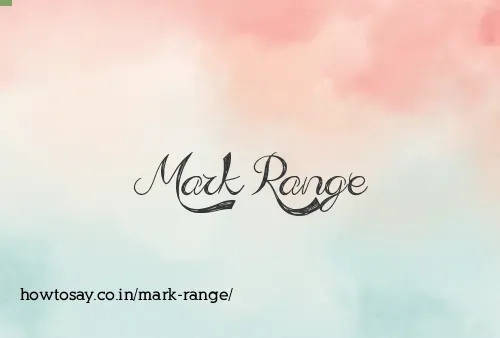 Mark Range