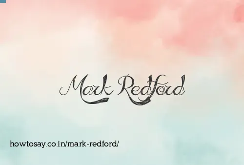 Mark Redford
