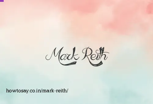 Mark Reith