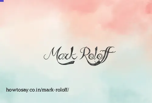 Mark Roloff