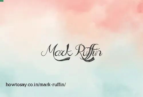 Mark Ruffin