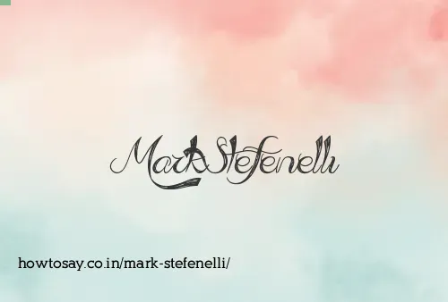Mark Stefenelli