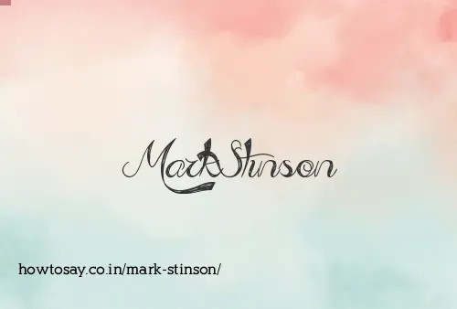 Mark Stinson