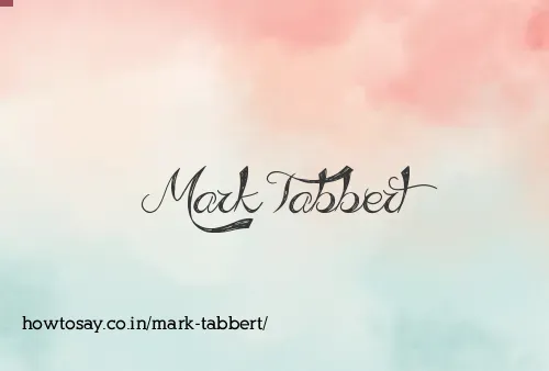 Mark Tabbert