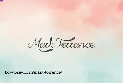 Mark Torrance