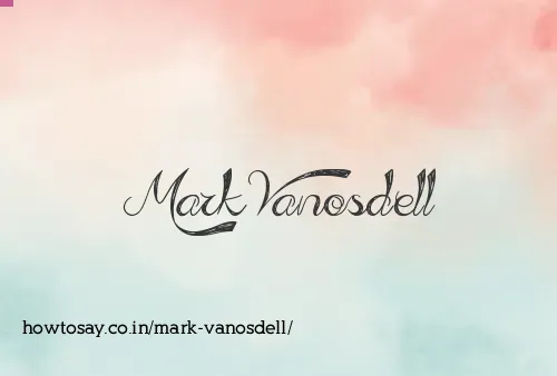 Mark Vanosdell