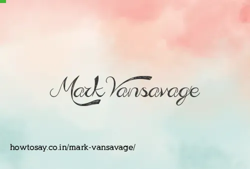 Mark Vansavage