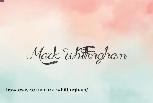 Mark Whittingham