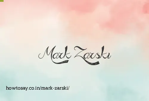 Mark Zarski