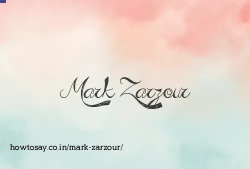 Mark Zarzour