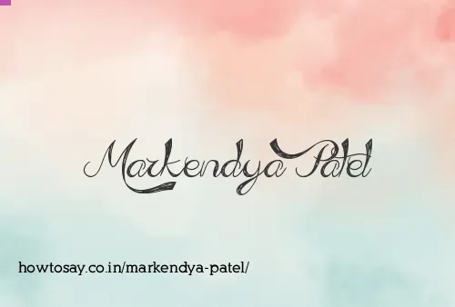 Markendya Patel