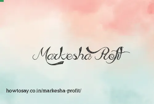 Markesha Profit