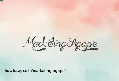 Marketing Agape