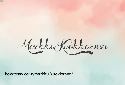 Markku Kuokkanen