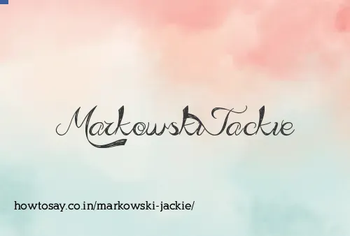 Markowski Jackie