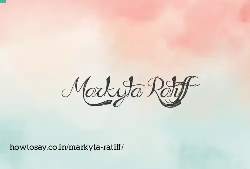Markyta Ratiff