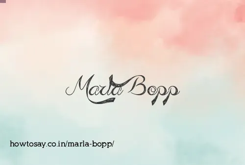 Marla Bopp