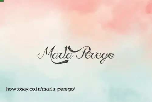 Marla Perego